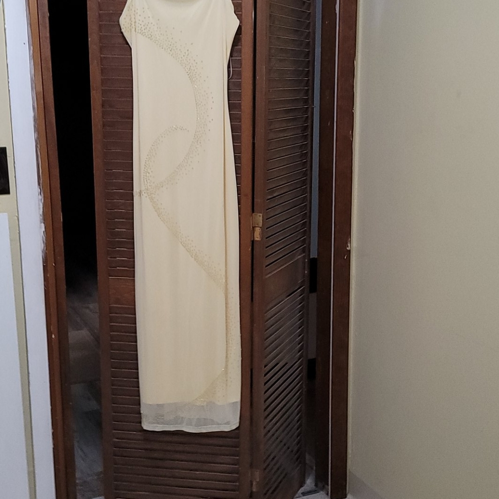 Yellow formal dress